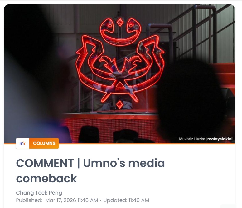 Umno’s media comeback